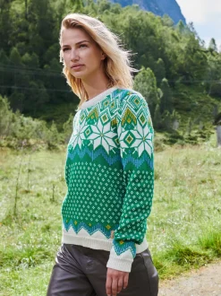 New Dale of Norway Vilja Ullgenser Green