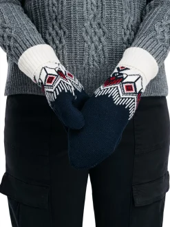 Sale Dale of Norway Vilja Unisex Merino Ullvotter Mork Bla