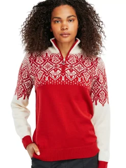 Sale Dale of Norway Winterland Merino Ullgenser Dame Rod