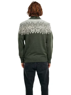 Hot Dale of Norway Winterland Merino Ullgenser Herre Mork Gronn